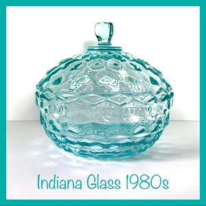 🏠 Indiana Glass Whitehall Cubist Candy Dish